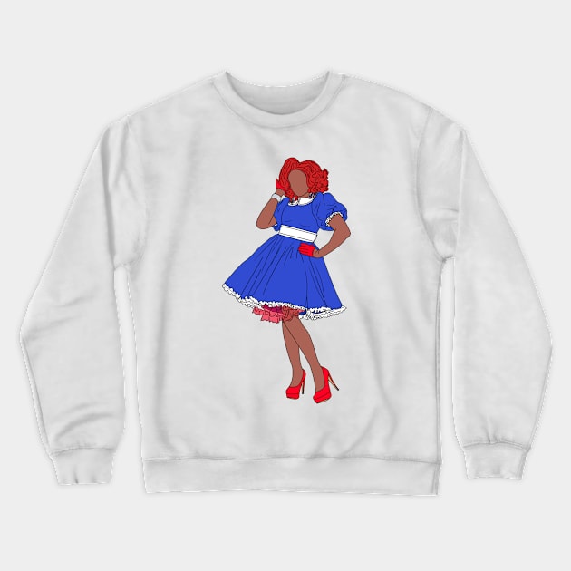 Heidi N Closet Crewneck Sweatshirt by doctorbihcraft